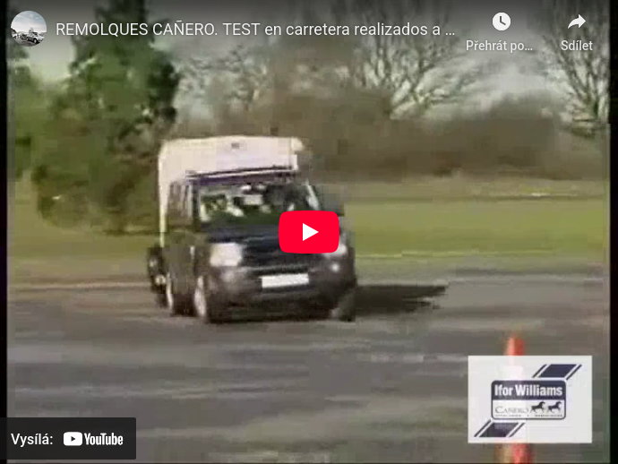 Jízdní vlastnosti – ukázka pérování