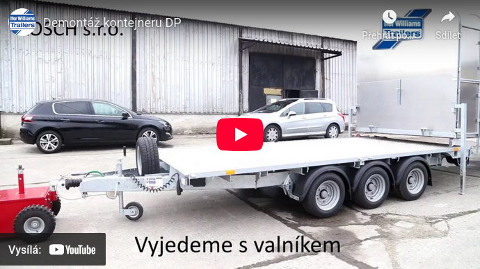 Demontáž kontejneru DP